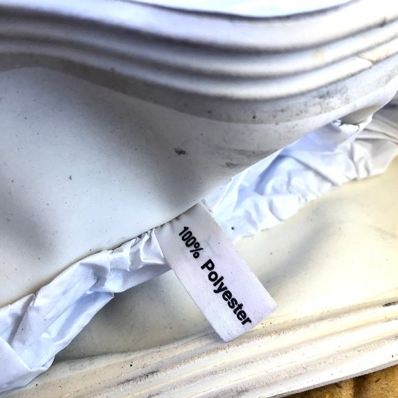 Vintage Womens White Swim Bathing Turban Latex Polyester Pleated DAMAGED - Picture 12 of 12